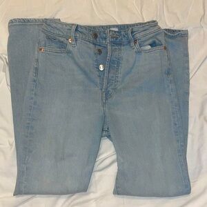 High waist mom jeans size US 2